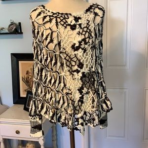 The coolest batwing crochet top you’ll ever own